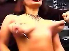 Whore gets pain